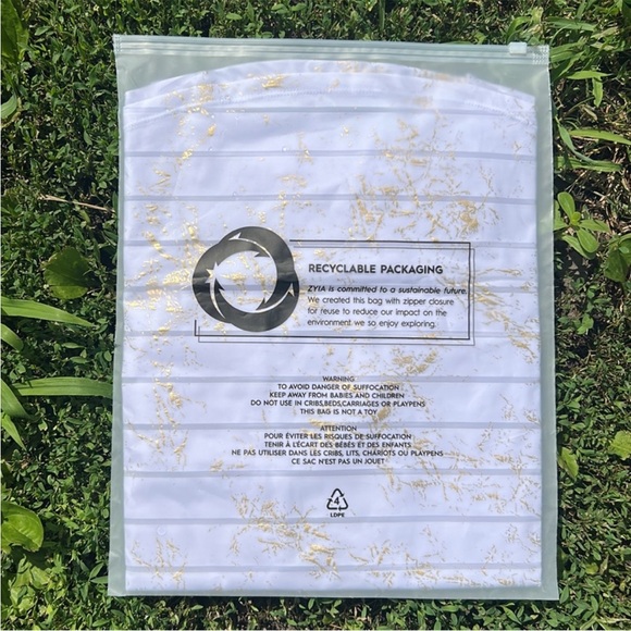 ZYIA Active White Stay Gold Havana Tank 
Size Medium New with tag and bag! - Picture 11 of 12